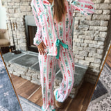 Pink Nutcracker Magic Ruffle PJ Set