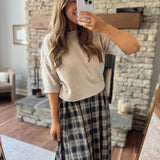 Steel Kailey Knit Top