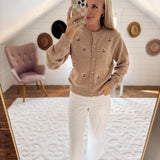 Mocha Kaylene Cardigan