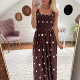 Chocolate Soft Spot Maxi Dress