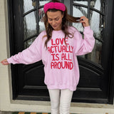 Love Is All Around Crew IN STOCK