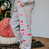 Holly Merry Everything Grey Joggers