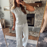 Heather Gray Rainier Cardigan Top