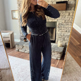 Navy Stassie Pants