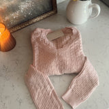 Blush Seneca Pointelle Top