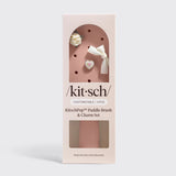 Kitschpop Paddle Brush - Terracotta