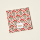 Everblooming Dusty Rose Fabric Corner Bookmark