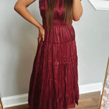 Enchanting Touch Wine Tiered Midi
