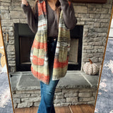 Trend Maker Sage Sleeveless Hooded Cardi