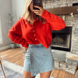 The Downtown Wrap Mini Skort