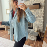 Blue Chambray Zeke Top