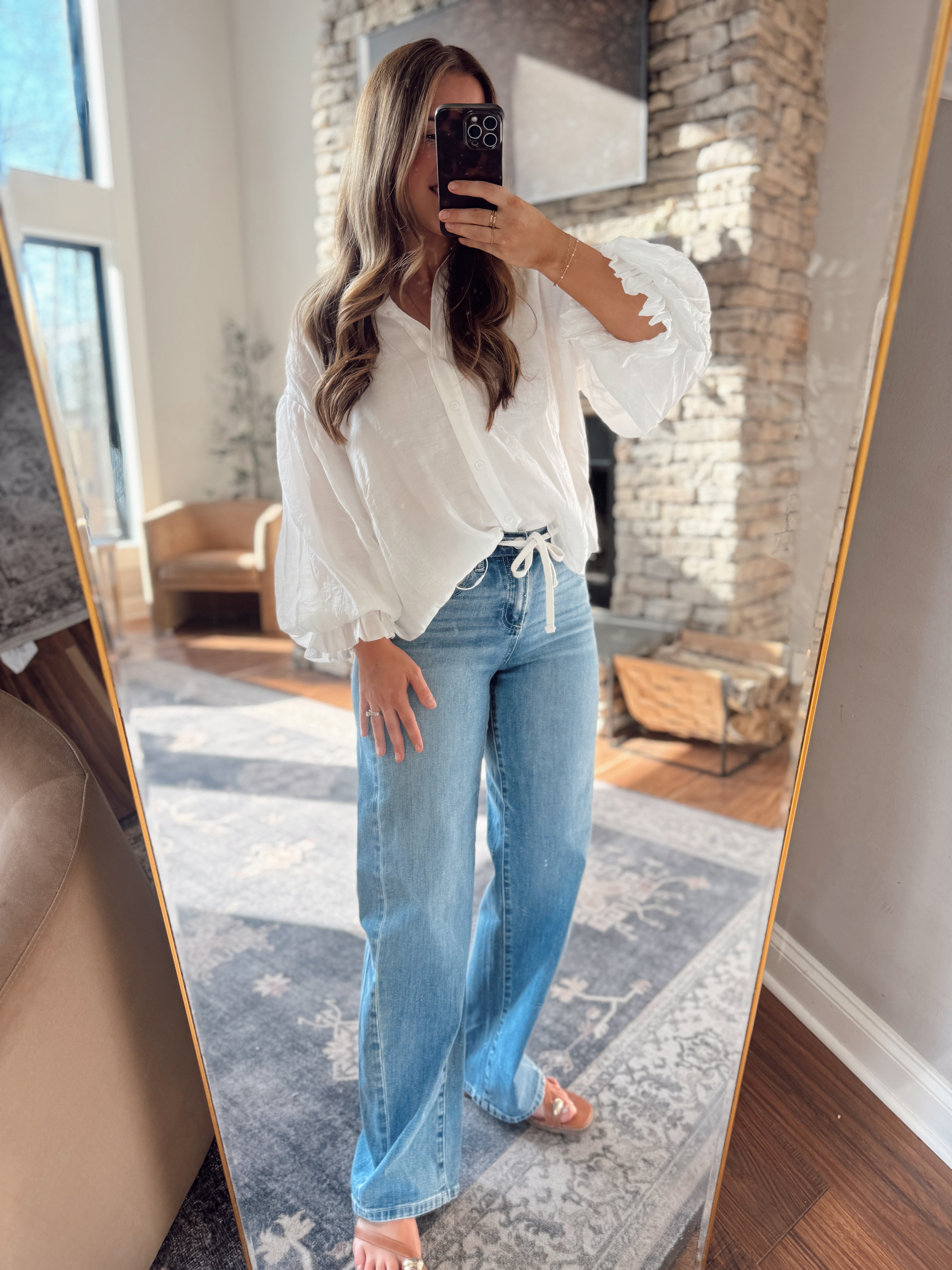 Risen Medium Drawstring Barrel Pants