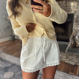 Off White Candice Mini Skirt