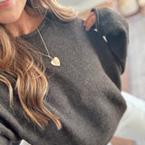 Chocolate Piper Pullover