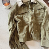 Olive Venice Utility Jacket