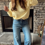 Classic Blue Super HR Wide Leg Denim