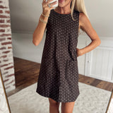 Espresso Rue Mini Dress