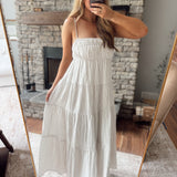Mocha Free Spirit Midi Dress