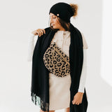 Jolie Leopard Puffer Belt Bag IN STORE