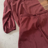 Crushed Berries Long Sleeve and Mini Skirt Set