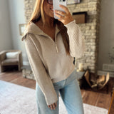 Frosted Almond Ravyn Sweater