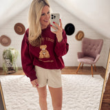 Vanilla Sweater Knit Shorts
