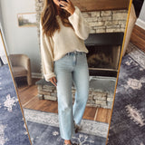 Vervet Meritorious Aileeah HR Slim Wide Jeans