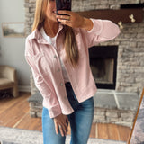 Dusty Pink Colette Shacket