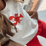 White Crabby but Cute Tee