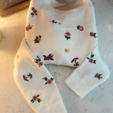 Cream Fleur de Cozy Sweater