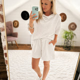 Homebody LT H Grey Lounge Sweatpant Shorts