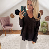 Ash Sheer Relaxed Sweater IN STORE