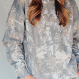 PREORDER ITEM (Estimated ship date 11/10) Vintage Camo Crew Sweatshirt
