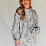 PREORDER ITEM!! (Estimated ship date 11/10) Vintage Camo Mock Neck Sweatshirt