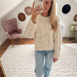 Oatmeal Popcorn Sweater