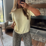 Butter Golden Picnic Top