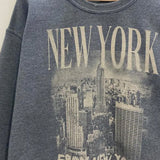 Charcoal From New York Graphic Sweatshirt