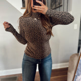 Savage Muse Mock Neck Long Sleeve