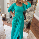 Piper Emerald Cut-Out Maxi