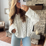 Marled Creme Austen Sweater