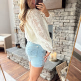 Judy Blue Light HR Foldover Jean Shorts