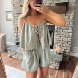 Olive Portofino Romper