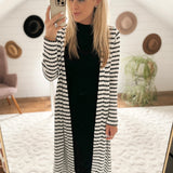 Sianna Stripe Duster Cardi