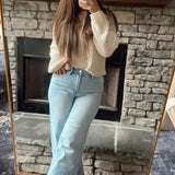 Flying Monkey Intrepid  Super HR Baggy Cuffed Wide Leg Denim