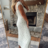 Ivory Fiona Midi Dress
