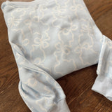 Blue Bow Babe Sweatshirt