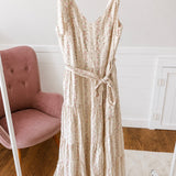 Josephine Floral Tie Strap Maxi Dress