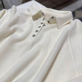 Sweetest Dream Cream Fleece Collared Half Button Up IN STORE