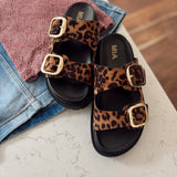 Gen Leopard Slide Sandal