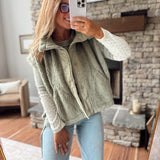 Olive Soft Spot Vest